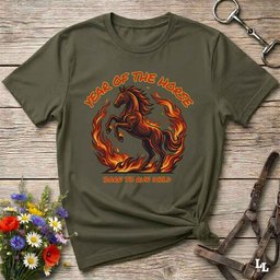 Born To Run Wild T Shirt Gift For Horse Lover