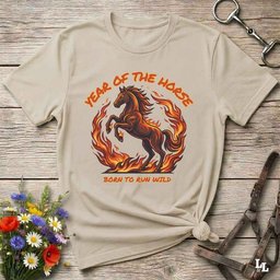 Born To Run Wild T Shirt Gift For Horse Lover