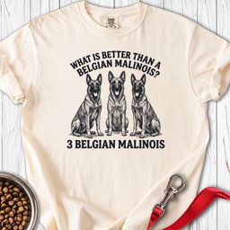 3 Belgian Malinois Premium Tee Gift For Dog Lover