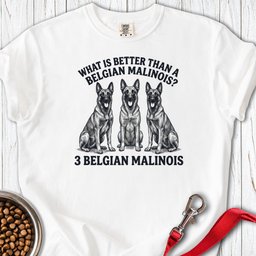 3 Belgian Malinois Premium Tee Gift For Dog Lover
