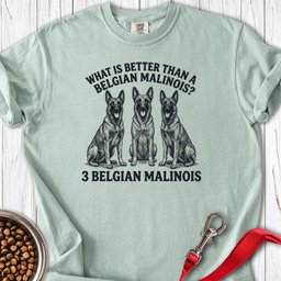 3 Belgian Malinois Premium Tee Gift For Dog Lover