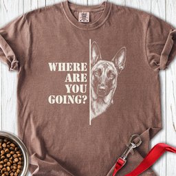 Belgian Malinois Following Premium Tee Gift For Dog Lover