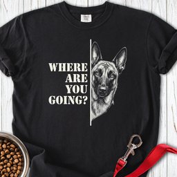 Belgian Malinois Following Premium Tee Gift For Dog Lover