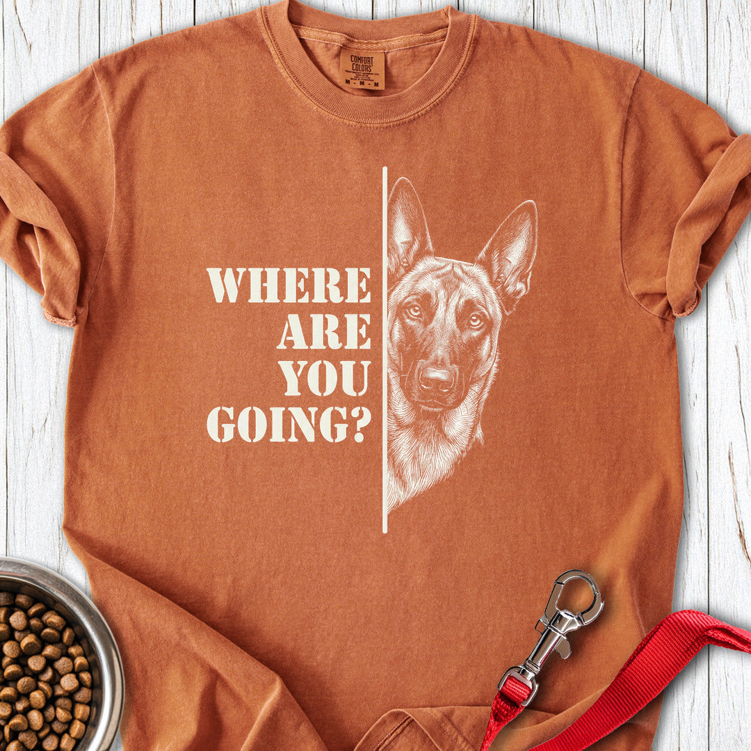 Belgian Malinois Following Premium Tee Gift For Dog Lover