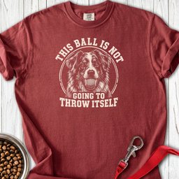 Australian Shepherd Ball Premium Tee Gift For Dog Lover