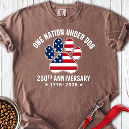 250 Years USA Dog 2 Premium Tee Gift For Dog Lover