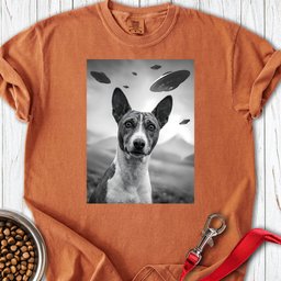 Basenji Ufo Premium Tee Gift For Dog Lover
