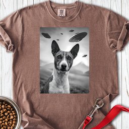 Basenji Ufo Premium Tee Gift For Dog Lover