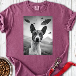 Basenji Ufo Premium Tee Gift For Dog Lover