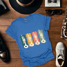 4 Trumpets T Shirt Gift For Music Lover
