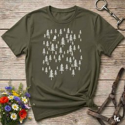 Forest Ride T Shirt Gift For Horse Lover