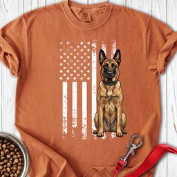 Belgian Malinois USA Premium Tee Gift For Dog Lover
