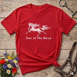 Year Of The Horse Running T Shirt Gift For Horse Lover