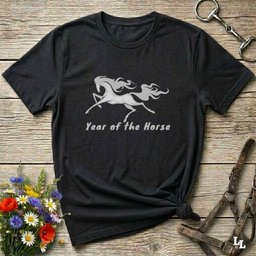 Year Of The Horse Running T Shirt Gift For Horse Lover