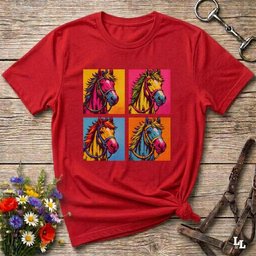 Warhorse T Shirt Gift For Horse Lover