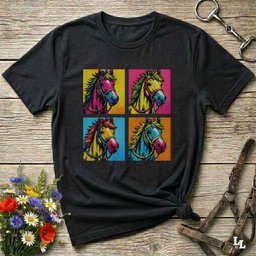 Warhorse T Shirt Gift For Horse Lover
