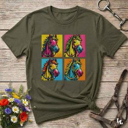 Warhorse T Shirt Gift For Horse Lover
