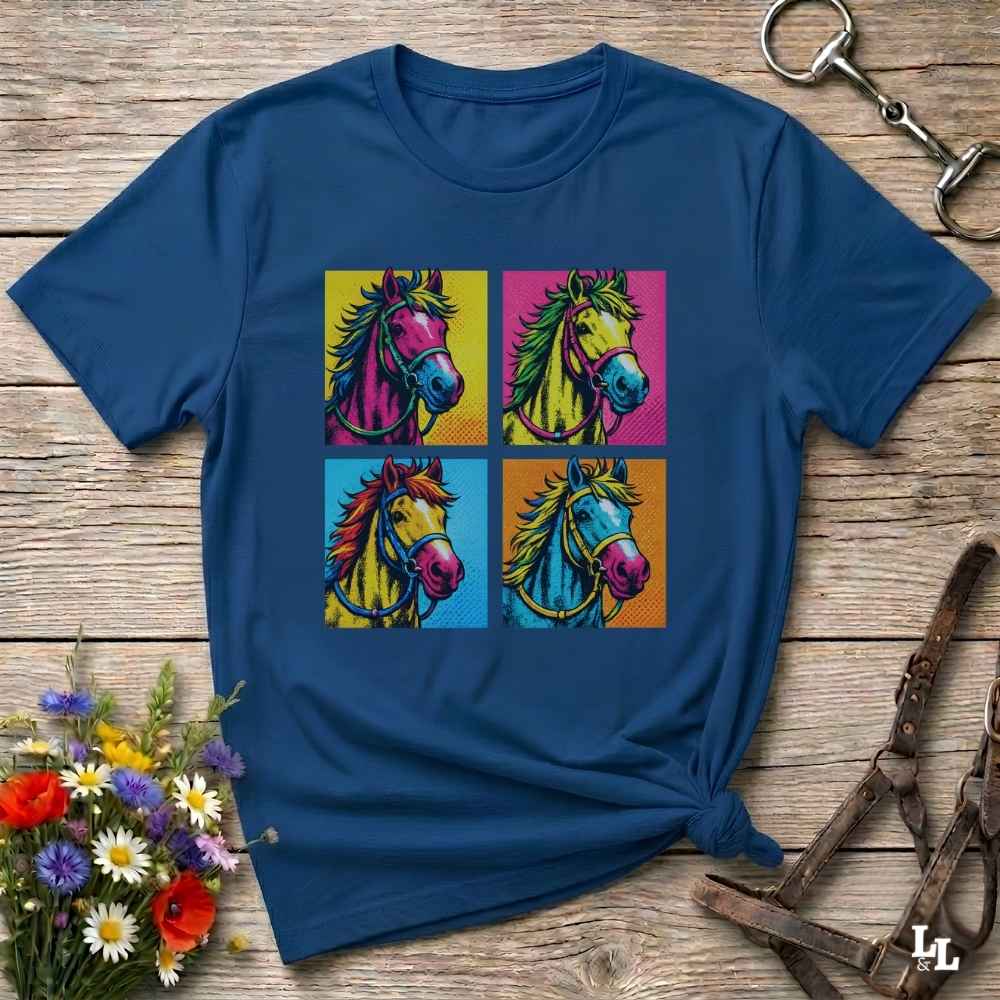 Warhorse T Shirt Gift For Horse Lover