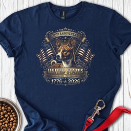 Basenji USA T Shirt Gift For Dog Lover