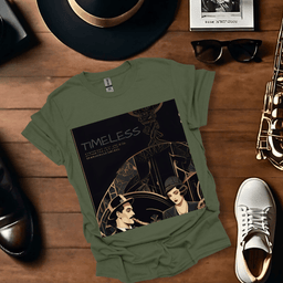 Timeless Deco Jazz Players T Shirt Gift For Music Lover