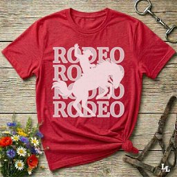 Rodeo T Shirt Gift For Horse Lover