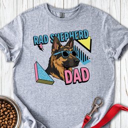 90s German Shepherd Dad T Shirt Gift For Dad