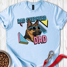 90s German Shepherd Dad T Shirt Gift For Dad
