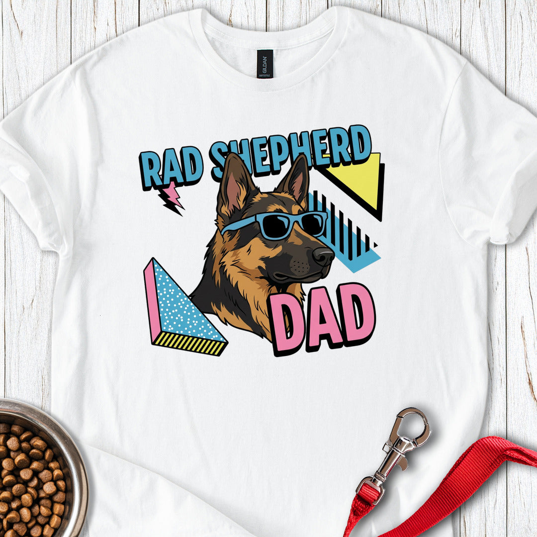 90s German Shepherd Dad T Shirt Gift For Dad