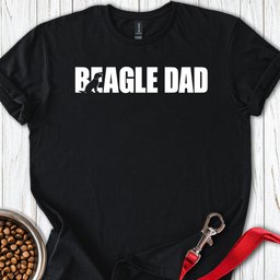 Beagle Dad T Shirt Gift For Dad