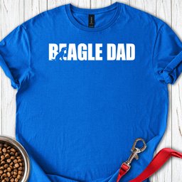 Beagle Dad T Shirt Gift For Dad