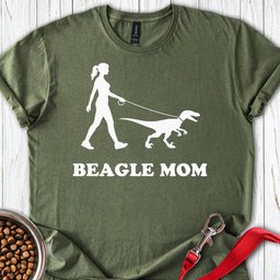 Beagle Mom T Shirt Gift For Mom