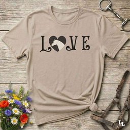 Love Horses T Shirt Gift For Horse Lover
