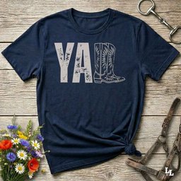 Yall Boots T Shirt Gift For Horse Lover