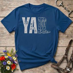 Yall Boots T Shirt Gift For Horse Lover
