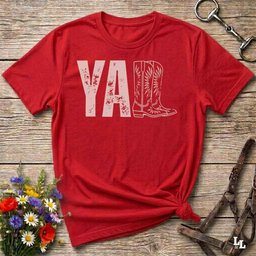 Yall Boots T Shirt Gift For Horse Lover
