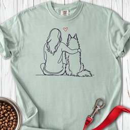 Belgian Tervuren Hug Premium Tee Gift For Dog Lover