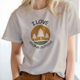 I Love Peeing Outside T Shirt Gift For Horse Lover