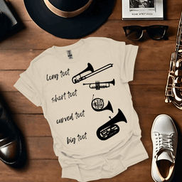 Long Toot Short Toot T Shirt Gift For Music Lover