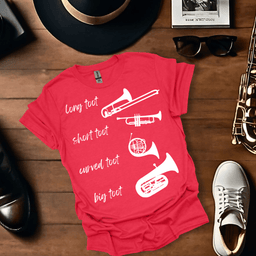 Long Toot Short Toot T Shirt Gift For Music Lover