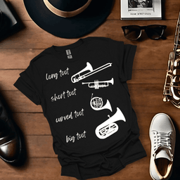 Long Toot Short Toot T Shirt Gift For Music Lover