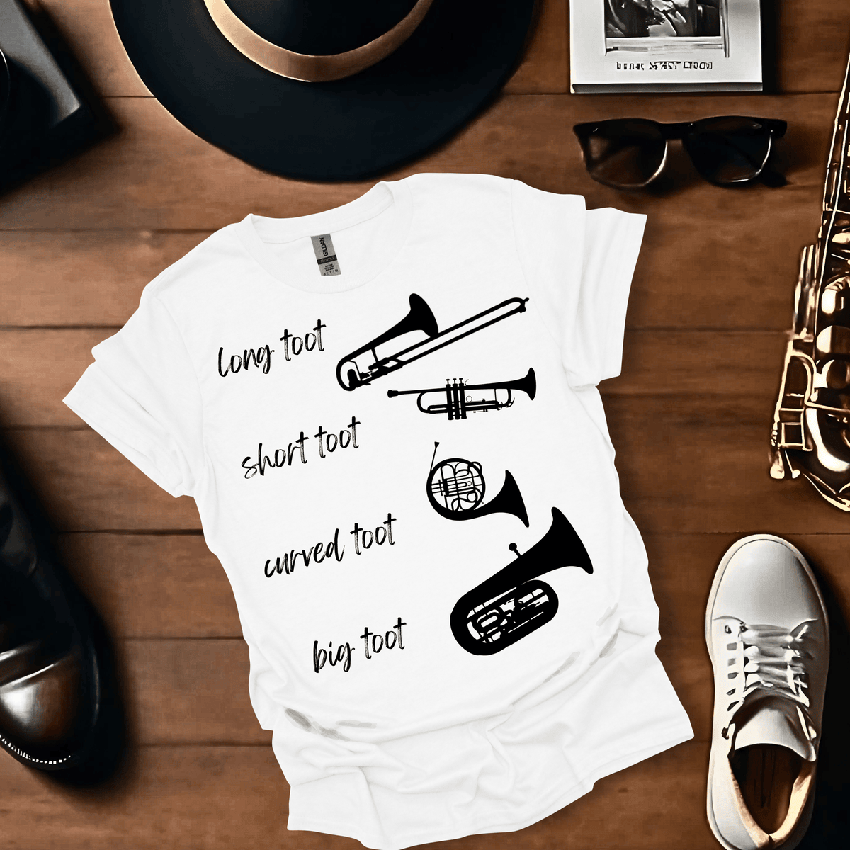 Long Toot Short Toot T Shirt Gift For Music Lover