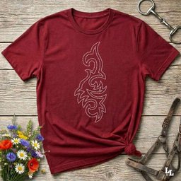 Boot Stitch Seahorse T Shirt Gift For Horse Lover