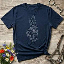 Boot Stitch Seahorse T Shirt Gift For Horse Lover