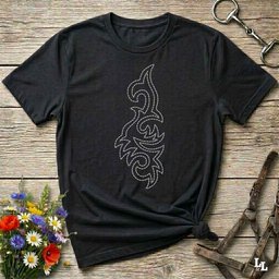 Boot Stitch Seahorse T Shirt Gift For Horse Lover