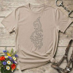 Boot Stitch Seahorse T Shirt Gift For Horse Lover