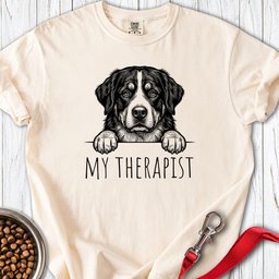 Bernese Mountain Dog Therapist Premium Tee Gift For Dog Lover