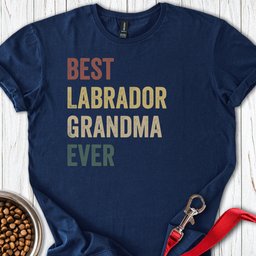 Best Labrador Grandma T Shirt Gift For Grandma