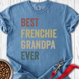 Best Frenche Grandpa Premium Tee Gift For Grandpa