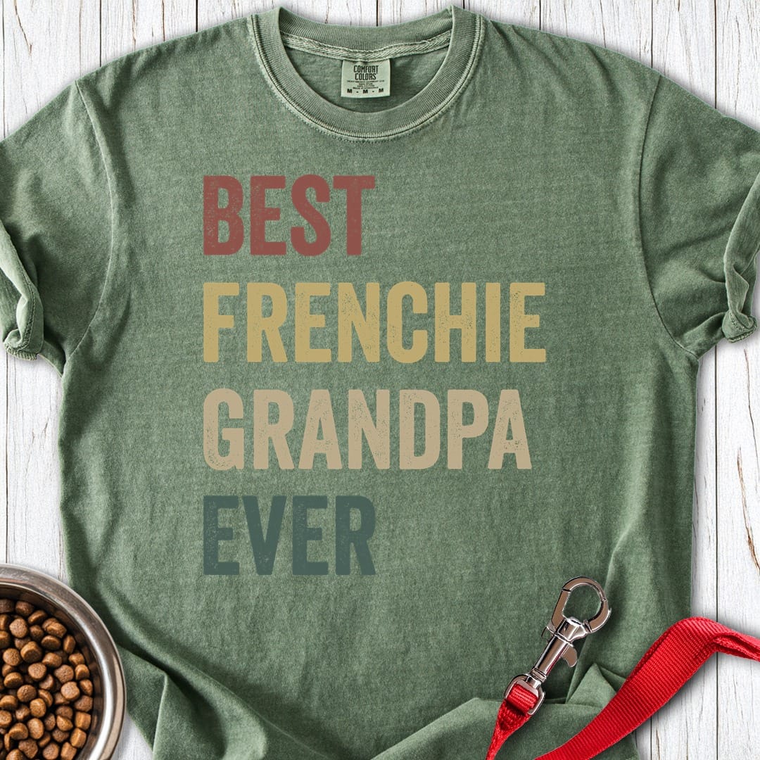 Best Frenche Grandpa Premium Tee Gift For Grandpa