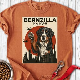 Bernzilla Premium Tee Gift For Dog Lover